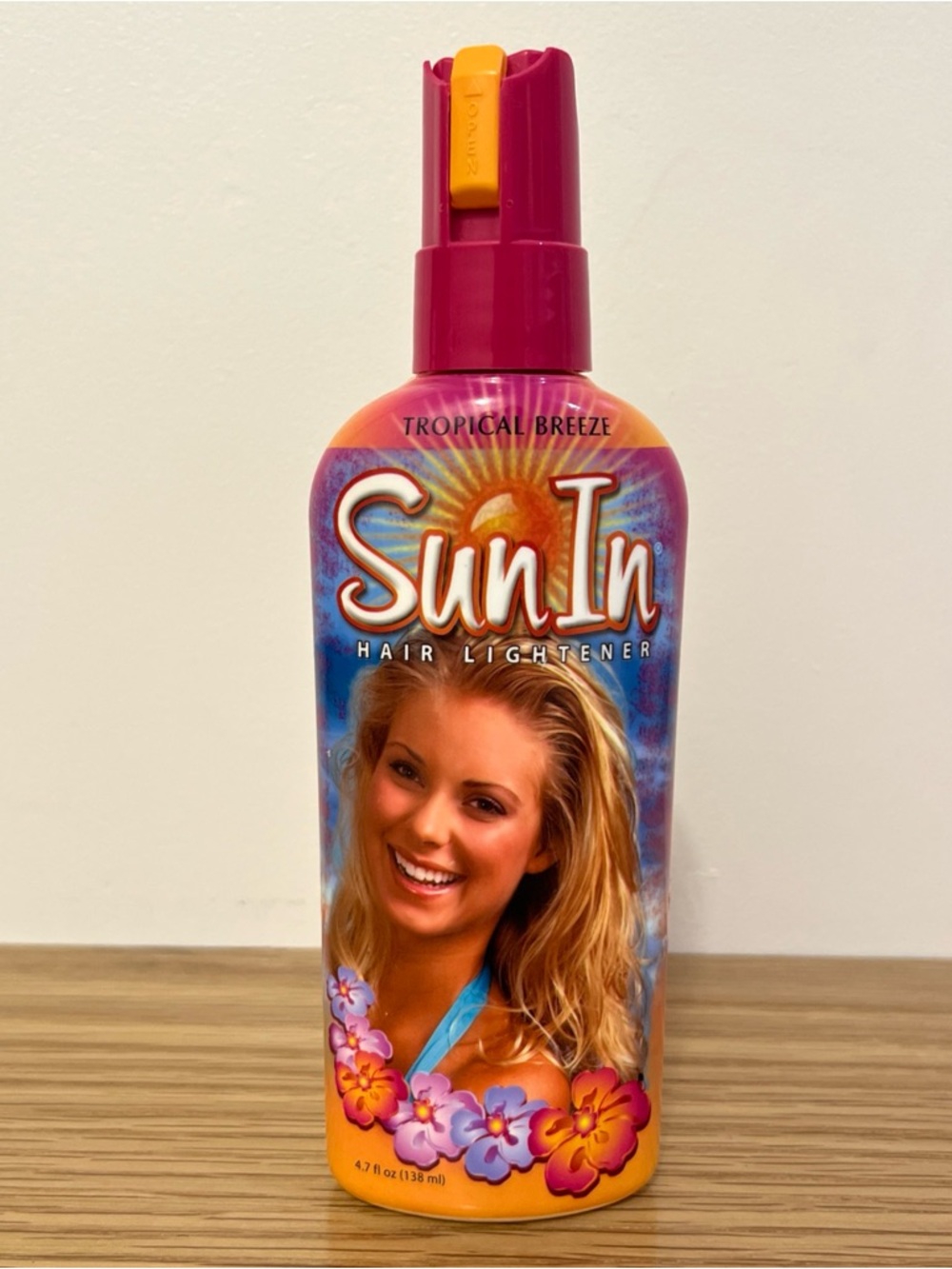 Sun-In Hair Lightener Spray Tropical Breeze 4.7 fl oz Natural Highlights